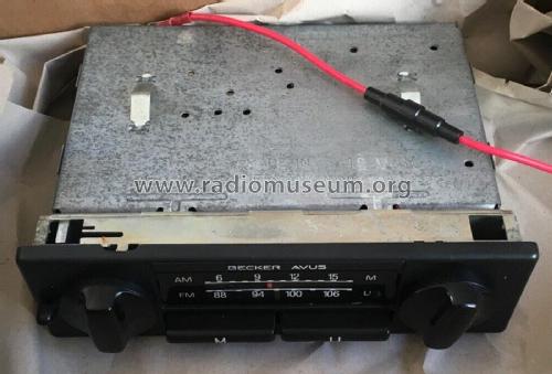 Avus 801; Becker, Max Egon, (ID = 2814260) Car Radio