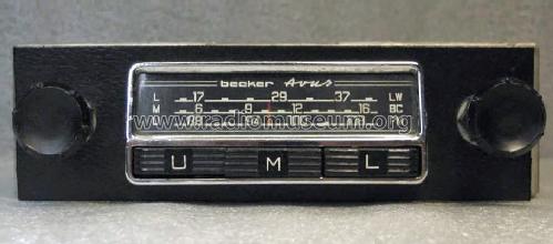 Avus UML; Becker, Max Egon, (ID = 429396) Car Radio