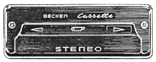 Cassette Stereo 355; Becker, Max Egon, (ID = 125614) Ton-Bild