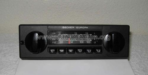 Europa LMKU 210; Becker, Max Egon, (ID = 660726) Car Radio