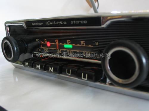 Europa MU Stereo; Becker, Max Egon, (ID = 2477455) Autoradio