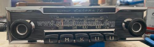 Europa TR LMKU; Becker, Max Egon, (ID = 2995435) Car Radio