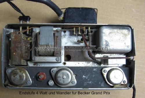 Grand Prix ; Becker, Max Egon, (ID = 1364325) Car Radio