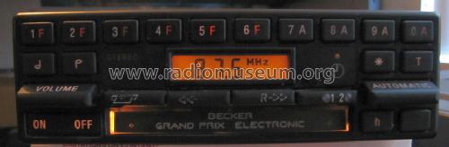 Grand Prix electronic 612; Becker, Max Egon, (ID = 1508788) Car Radio