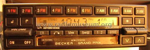 Grand Prix Electronic - AM FM Stereo BE0780; Becker, Max Egon, (ID = 1508887) Car Radio