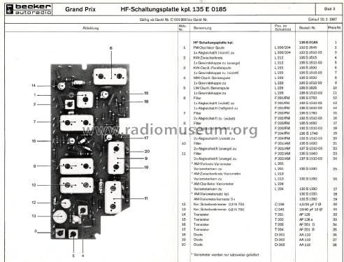 Grand Prix LMKU; Becker, Max Egon, (ID = 2280267) Car Radio