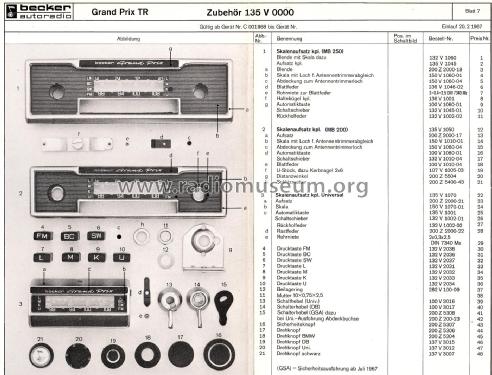 Grand Prix LMKU; Becker, Max Egon, (ID = 2280271) Car Radio