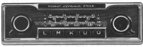 Grand Prix LMKU; Becker, Max Egon, (ID = 691719) Car Radio