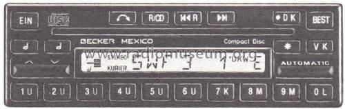 Mexico 860; Becker, Max Egon, (ID = 2272420) Car Radio