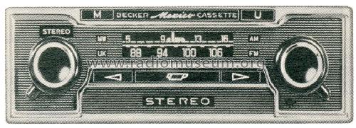 Mexico Cassette Vollstereo ; Becker, Max Egon, (ID = 1346223) Car Radio