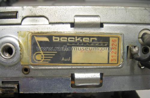 Mexico TR ab 305282 Car Radio Becker, Max Egon, Autoradiowerk