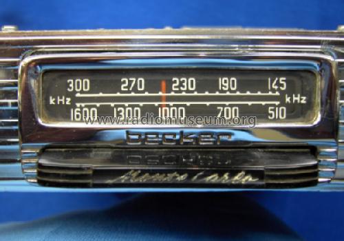 Monte Carlo LM; Becker, Max Egon, (ID = 311519) Car Radio