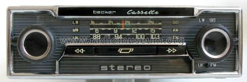 Monza Cassette Stereo LMU ; Becker, Max Egon, (ID = 65549) Car Radio