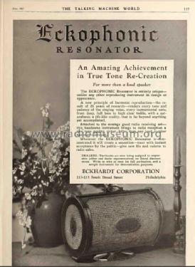 Eckophonic Resonator ; Eckhardt Corporation (ID = 2949111) Speaker-P