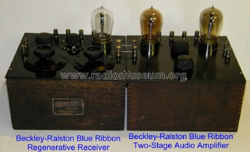 Blue Ribbon Amplifier ; Beckley-Ralston Co.; (ID = 1082447) Verst/Mix