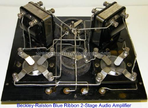 Blue Ribbon Amplifier ; Beckley-Ralston Co.; (ID = 936213) Ampl/Mixer