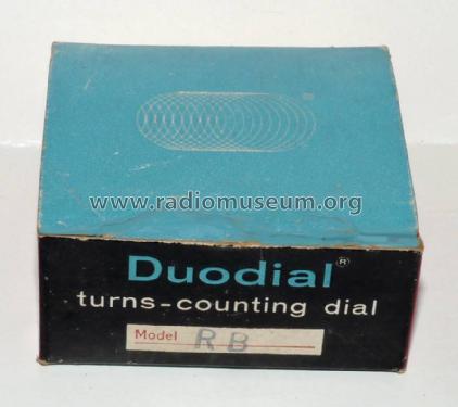 Duodial turns-counting dial Series RB; Beckman Instruments, (ID = 2229480) Radio part