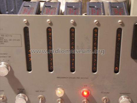 Frequency Counter FR-67/M; Beckman Instruments, (ID = 149474) Equipment