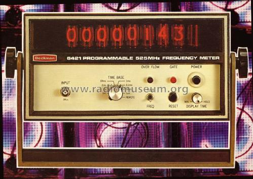 Programmable Frequency Meter 6421 A, B; Beckman Instruments, (ID = 1572211) Equipment