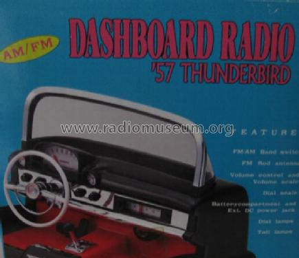 Dashboard Radio '57 er Thunderbird AM/FM Model Nr.: E-25RD; Beetland; South (ID = 1155045) Radio