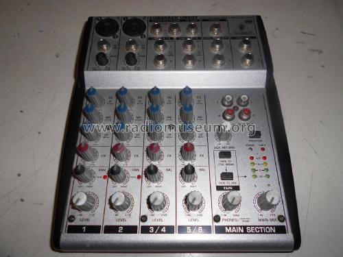 Eurorack Ultra Low-Noise Design 8-Input 2-Bus-Mixer UB802; Behringer (ID = 2369167) Ampl/Mixer