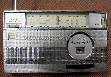 Belair Highest Transistor 3 Band Hi-Fi ; CBC Charles Brown (ID = 830358) Radio