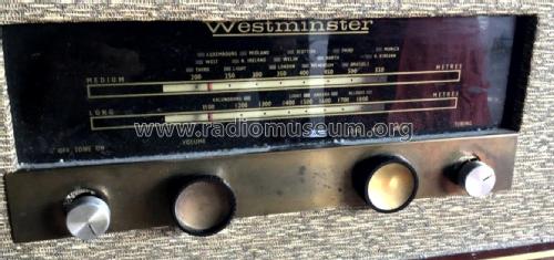 Westminster Radiogram A263M; Westminster Brand, (ID = 2930494) Radio