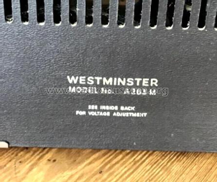 Westminster Radiogram A263M; Westminster Brand, (ID = 2930495) Radio