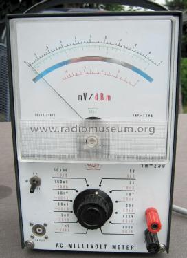 AC Millivolt Meter VM-250; Belco, Tokyo (ID = 2407545) Equipment