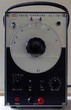 Audio Generator AG-761; Belco, Tokyo (ID = 695858) Equipment