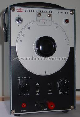 Audio Generator AG-761; Belco, Tokyo (ID = 696111) Equipment