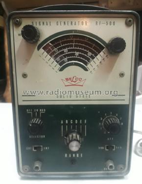 Signal Generator RF-500; Belco, Tokyo (ID = 2434480) Equipment