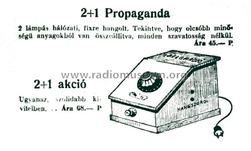 2+1 Propaganda ; Belgráder Rádió, (ID = 2561119) Radio