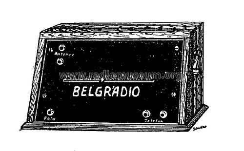 Belgrádió beszélő zenélő gép - Talking Musical Box ; Belgráder Rádió, (ID = 2259039) Detektor