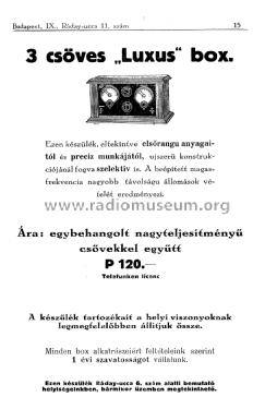 Luxus 4 ; Belgráder Rádió, (ID = 2259011) Radio