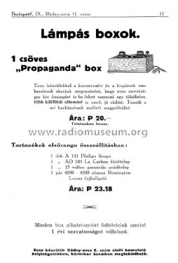 Propaganda Box ; Belgráder Rádió, (ID = 2259162) Radio