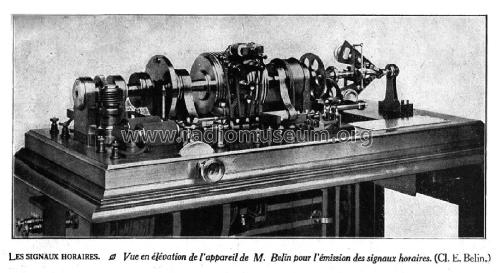 Générateur des signaux horaires ; Belin, Édouard (ID = 1853307) Diversos