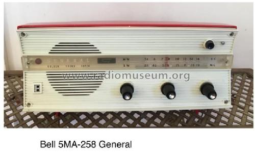 General Sherman 5MA 258; Bell Radio- (ID = 2832003) Radio