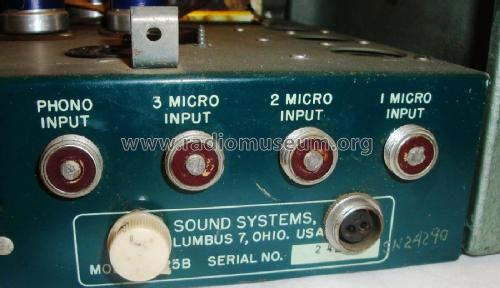 3725-B ; Bell Sound Systems; (ID = 1816313) Ampl/Mixer