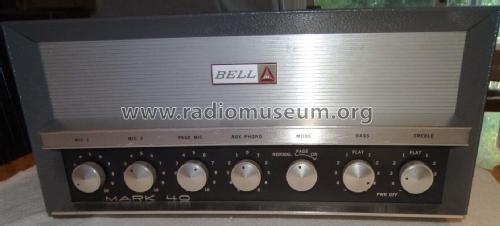 Amplifier Mark 40; Bell Sound Systems; (ID = 2973364) Ampl/Mixer