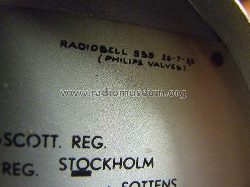 Radiobell 535A ; Bell Telephone Mfg. (ID = 1307948) Radio