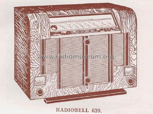 Radiobell 639 ; Bell Telephone Mfg. (ID = 2025281) Radio