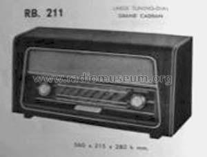 Radiobell RB211; Bell Telephone Mfg. (ID = 1058845) Radio