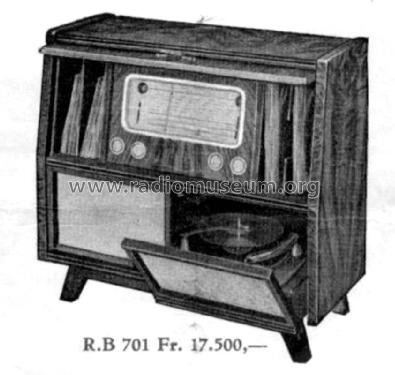 Radiobell RB701; Bell Telephone Mfg. (ID = 1059425) Radio