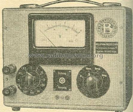 Tonfrequenz-Röhrenvoltmeter Rvm. 701; Bellophon; Berlin (ID = 241153) Equipment