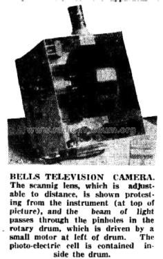 Televisor Camera ; Bell’s Inventions (ID = 2471727) TV-studio