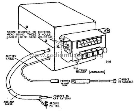 5C12 ; Belmont Radio Corp. (ID = 324027) Car Radio