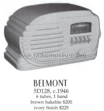 5D128 ; Belmont Radio Corp. (ID = 1395069) Radio
