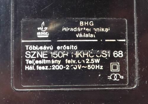 Antenna Amplifier / Többsávú erősítő SZNE150R HKRUCS1-68; Beloiannisz BHG; (ID = 1725292) HF-Verst.