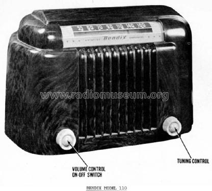 110 ; Bendix Radio (ID = 989022) Radio